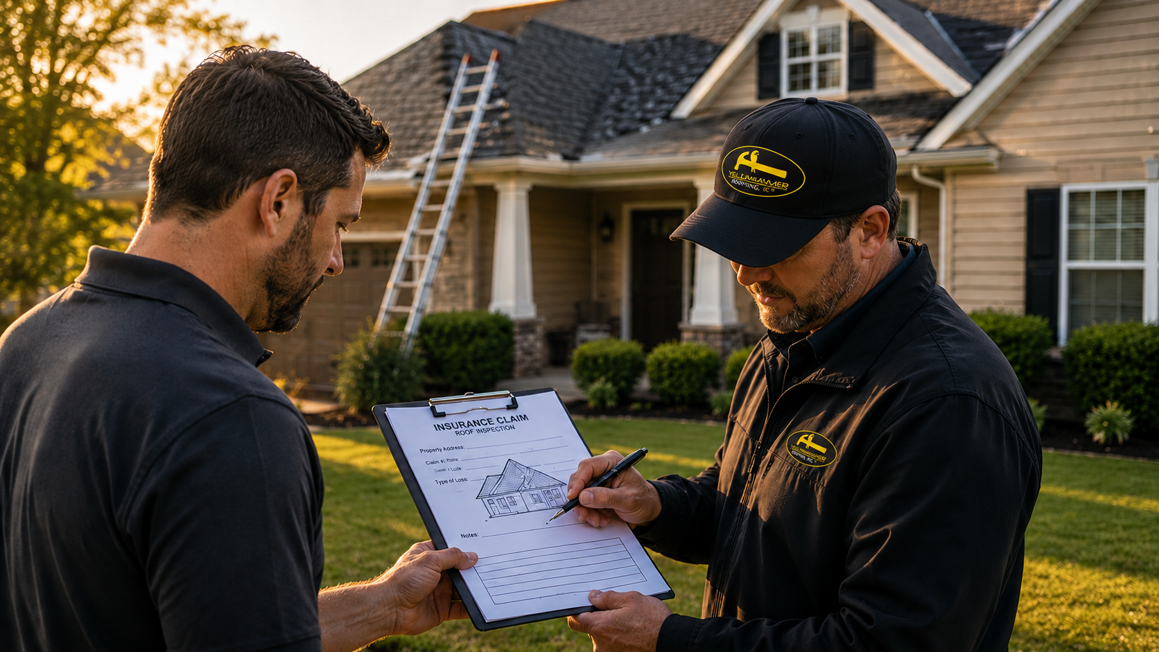 Roofing insurance claim assistance by Yellowhammer Roofing