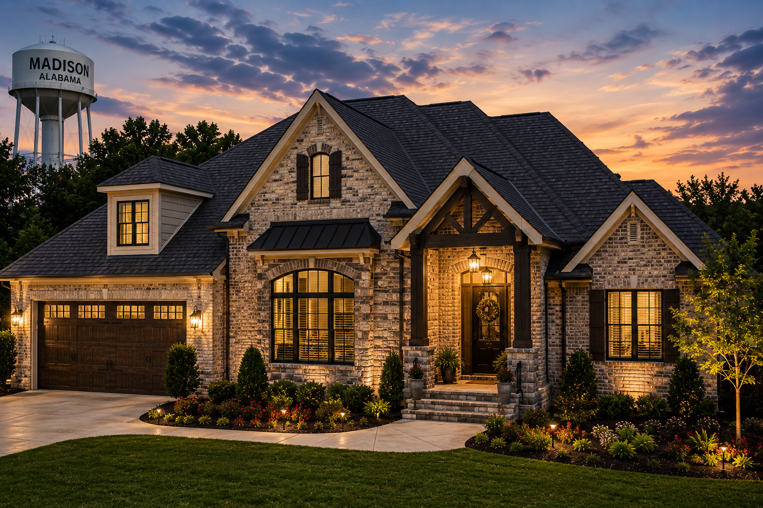 Residential roofing project in Madison Alabama